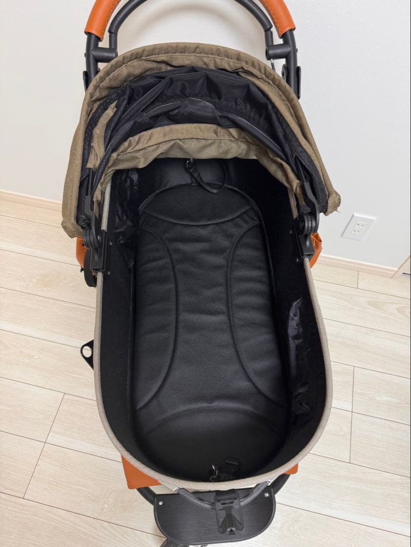 AIRBUGGY エアバギー ペットカート DOME3 ラージ カカオ 美品