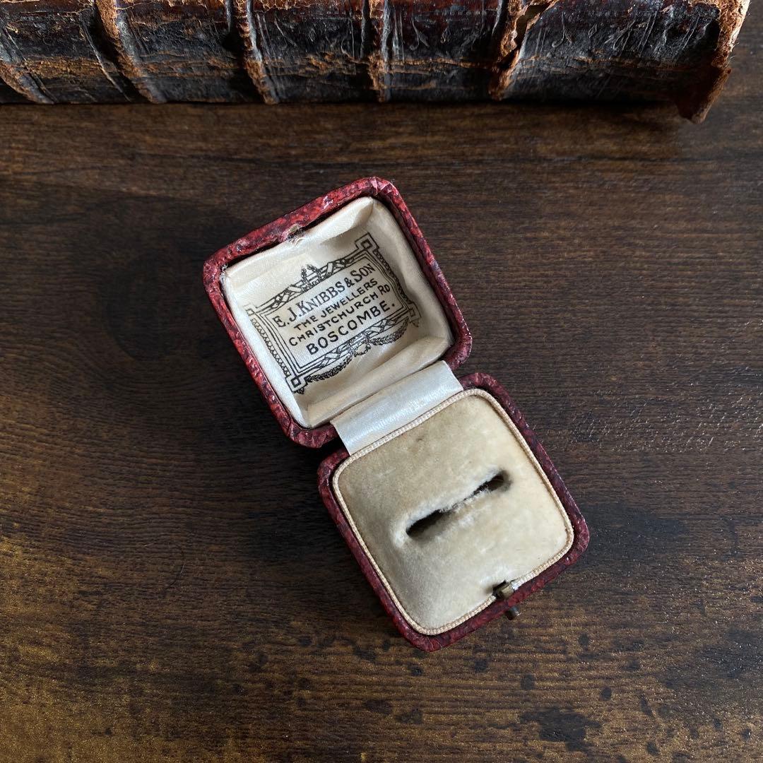 【最終価格】英国アンティークジュエリーボックスE.J.KNIBBS&SON