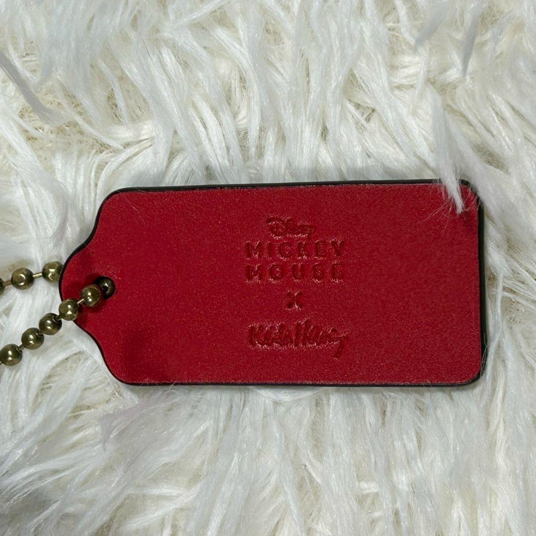 限定品/未使用級✨コーチ ディズニー ミッキー ボディバッグ 斜め掛け ボーダー