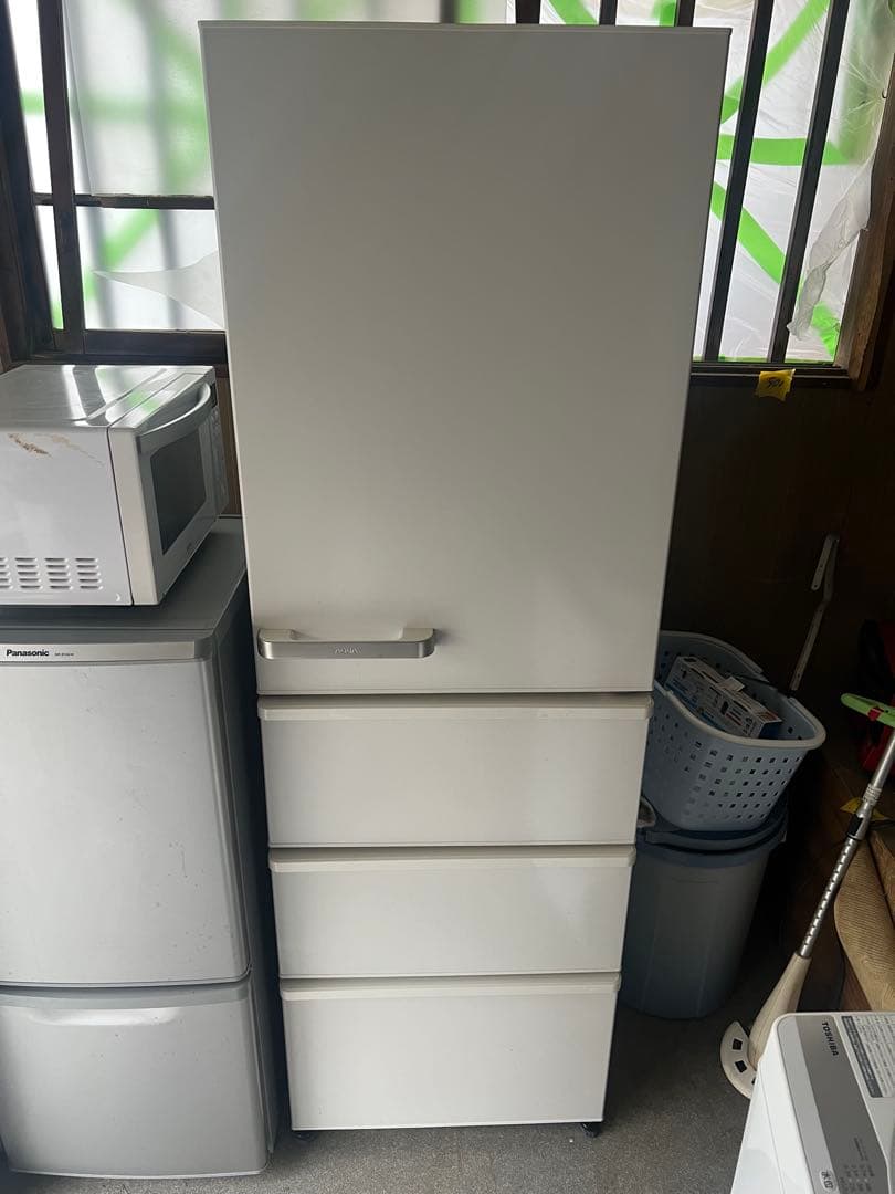 【自社配送、引取のみ】美品✨アクア　　冷凍冷蔵庫　23年式　458L