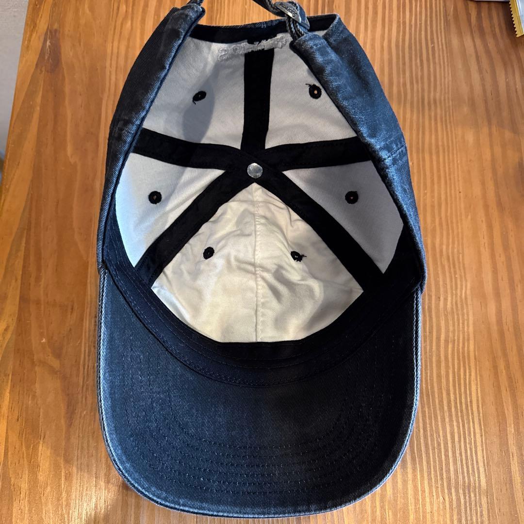 【希少】Supremeシュプリーム ウォッシュド デニム Sロゴ キャップ