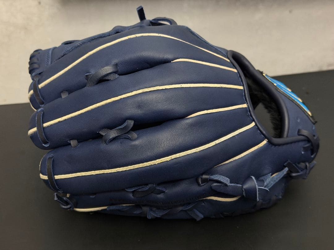超レア品　ネイビー　ミズノ　軟式　グローブ