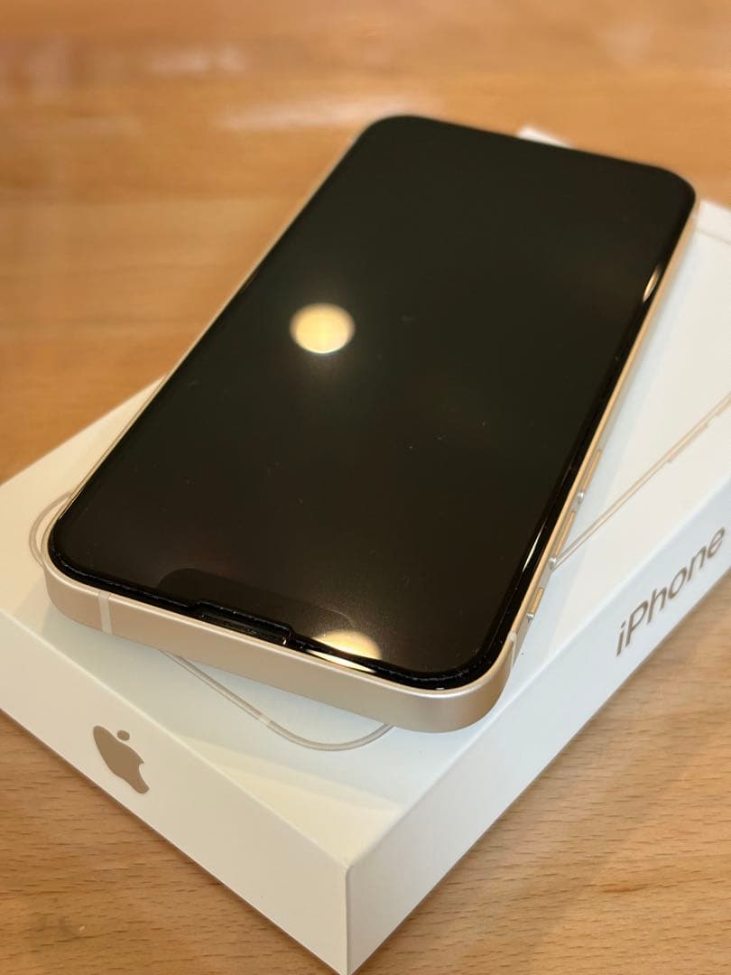 【美品】iPhone13mini 256GB SIMフリー スターライト