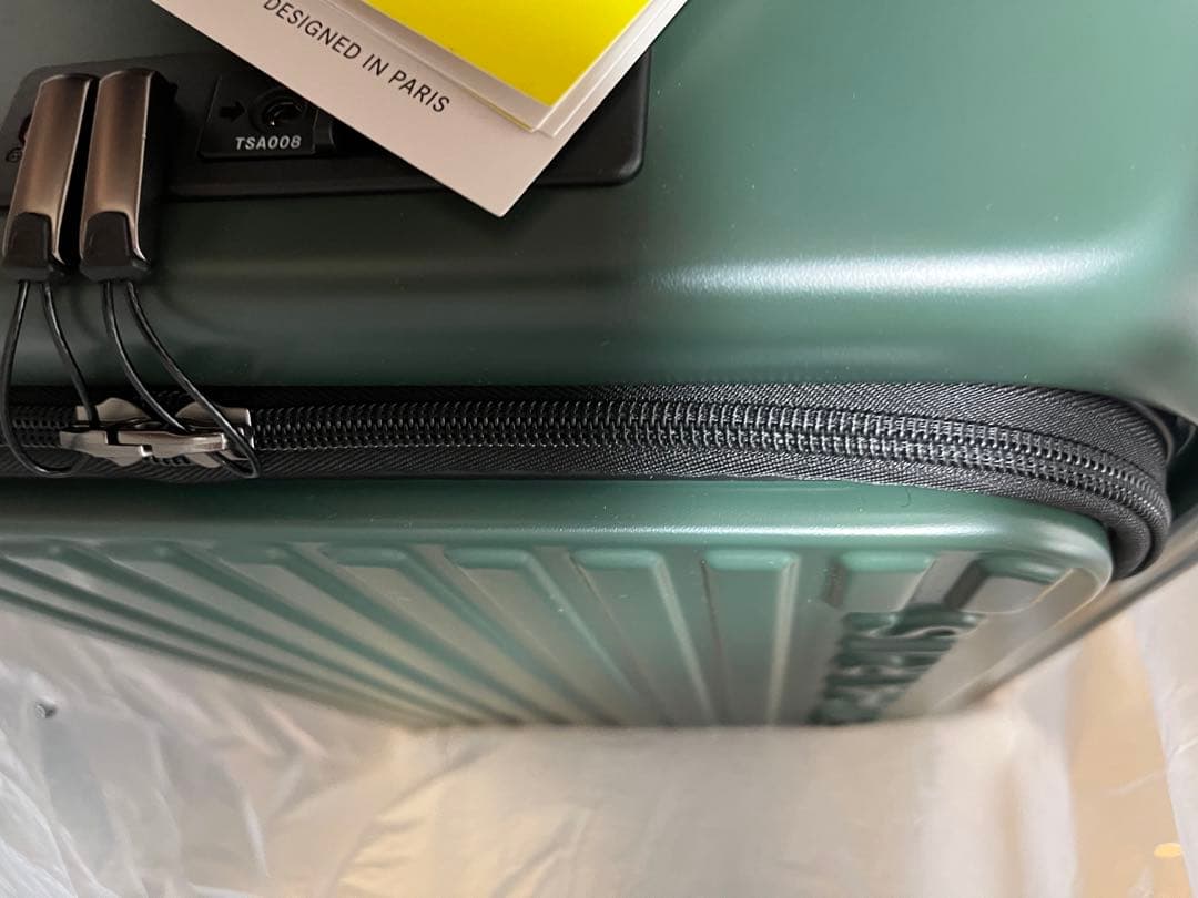 デルセー新品フロントオープン スーツケース機内持ち込み38L➕4L 拡張機能