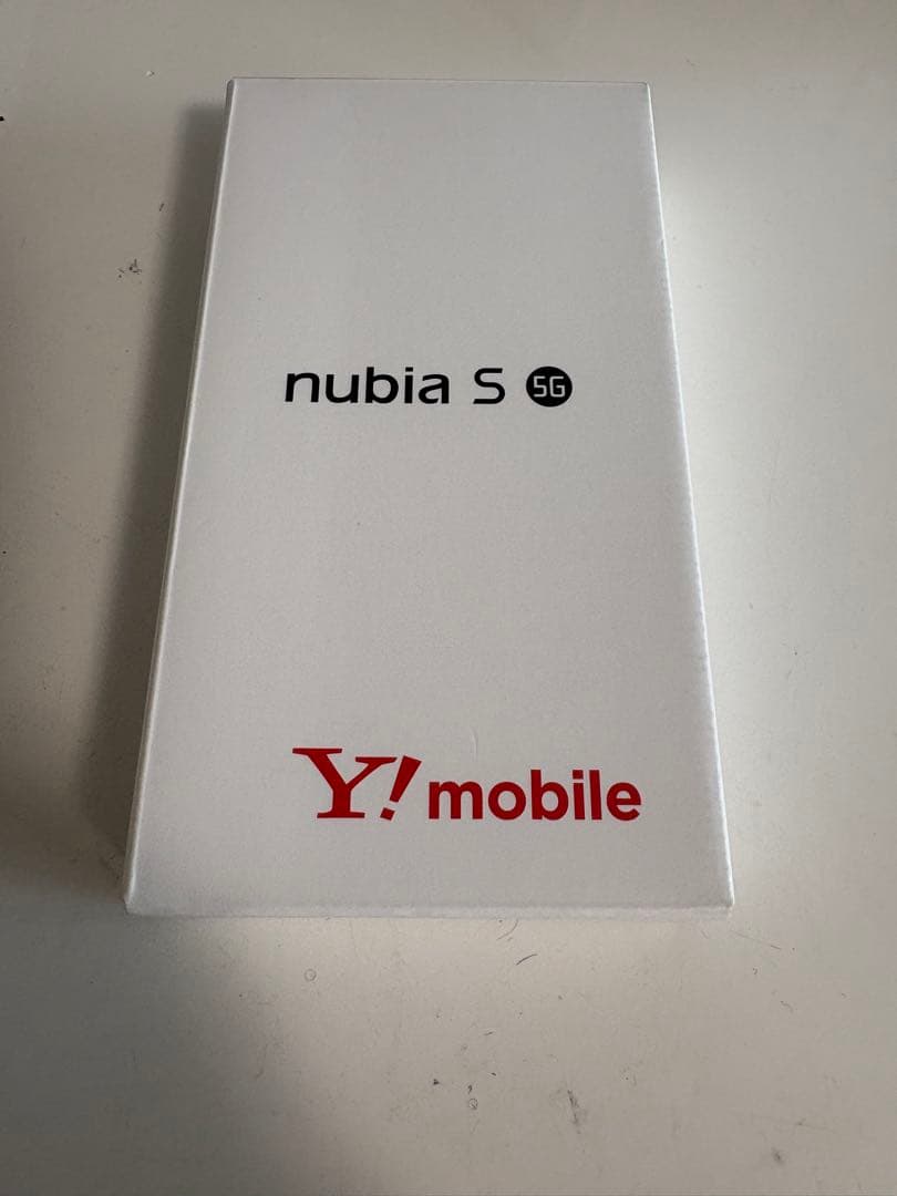 nubia S シルバー 本体
