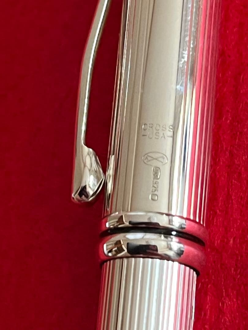 クロスボールペン タウンゼント★スターリングシルバー★❗️極美品‼️