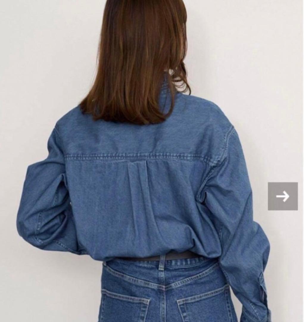 JOURNAL STANDARD relume デニムフリルシャツ