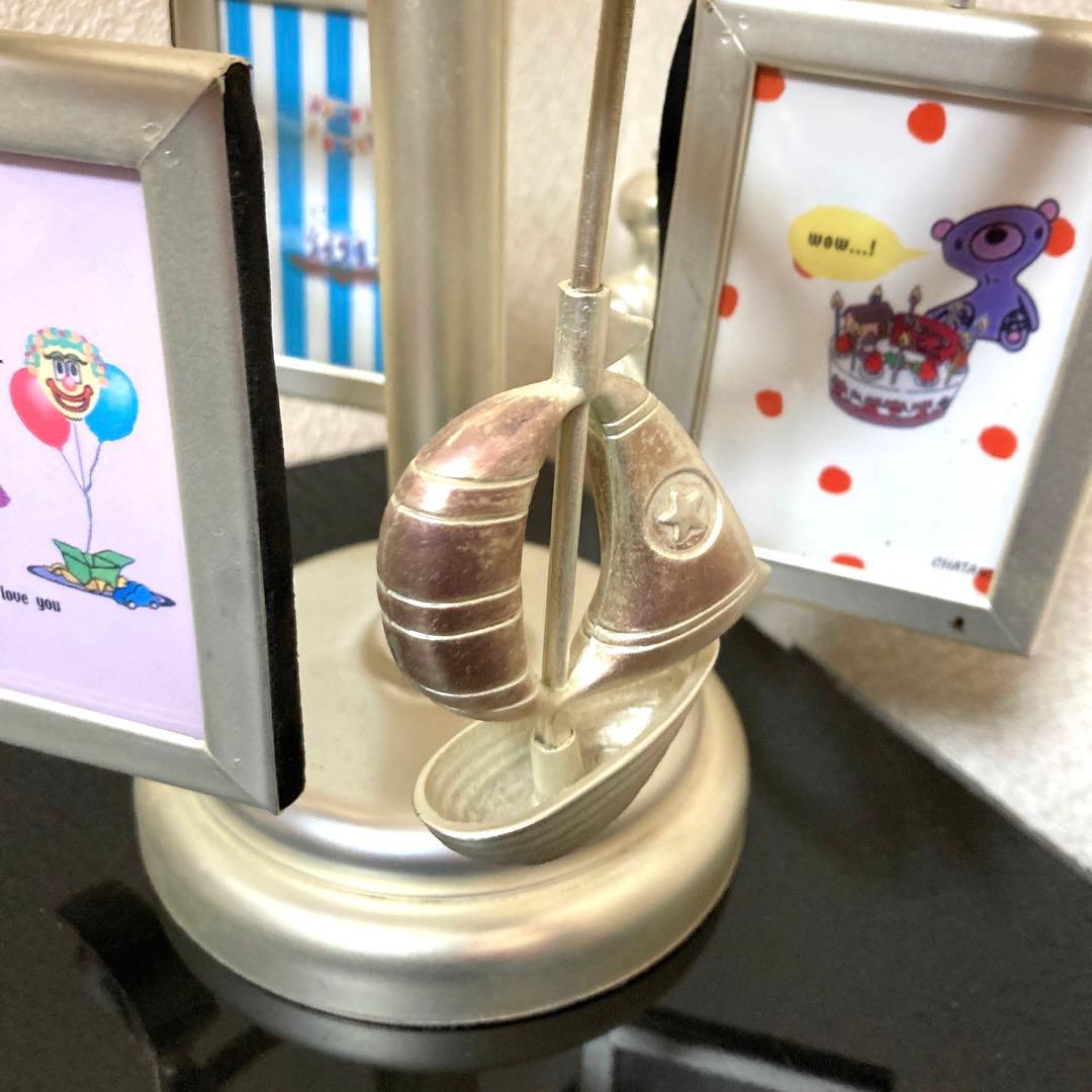 アニュエル　メロディフォトフレーム　観覧車オルゴール　ガラススタンド　まとめ売り