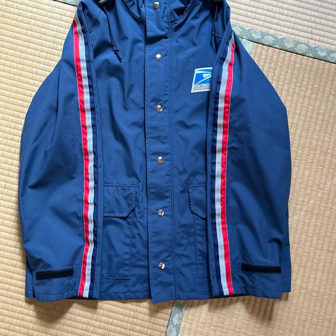 USPS goretex フード付きナイロンジャケット ダブルジップ