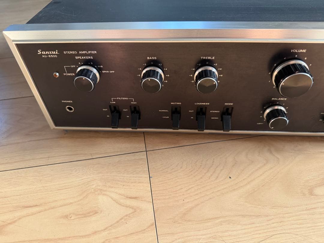 Sansui AU-6500 プリメインアンプ サンスイ
