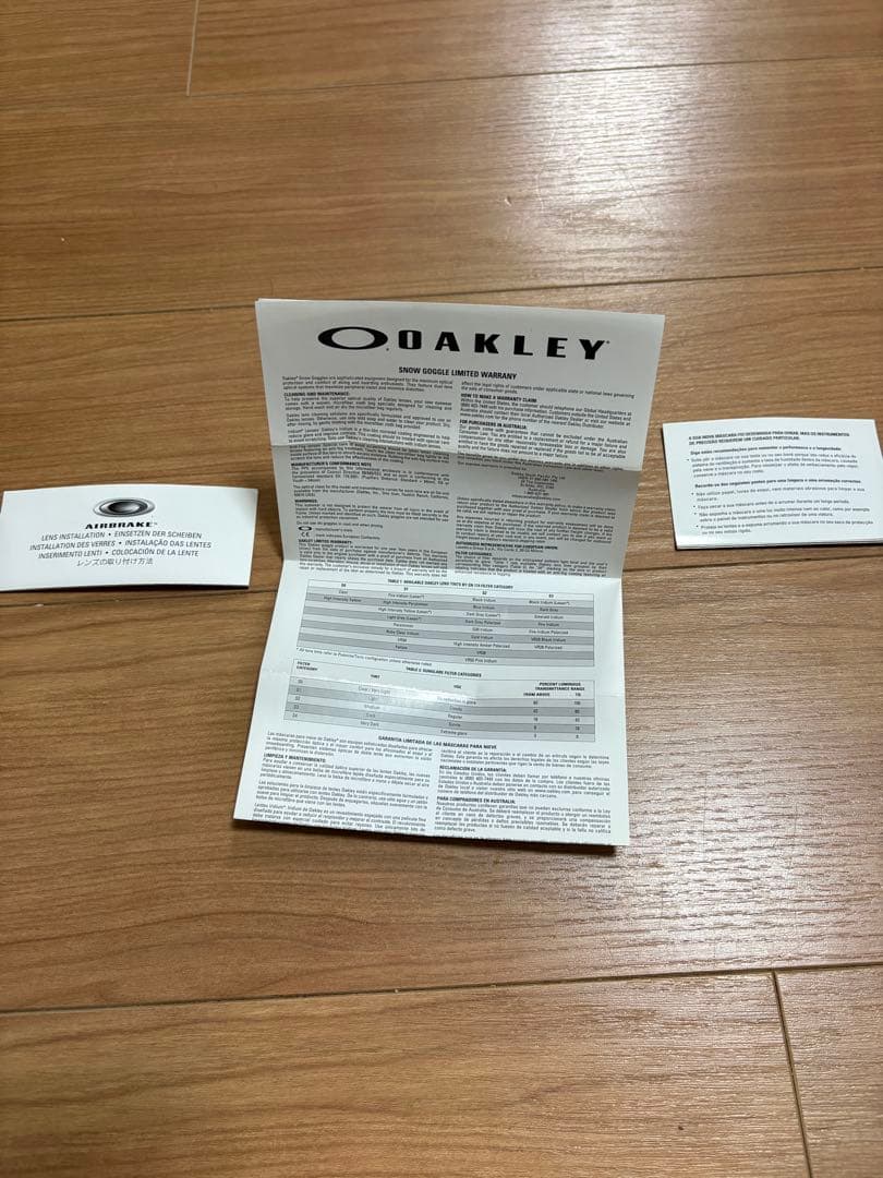 Oakley AIR BRAKE オークリー　エアブレイク　プリズム