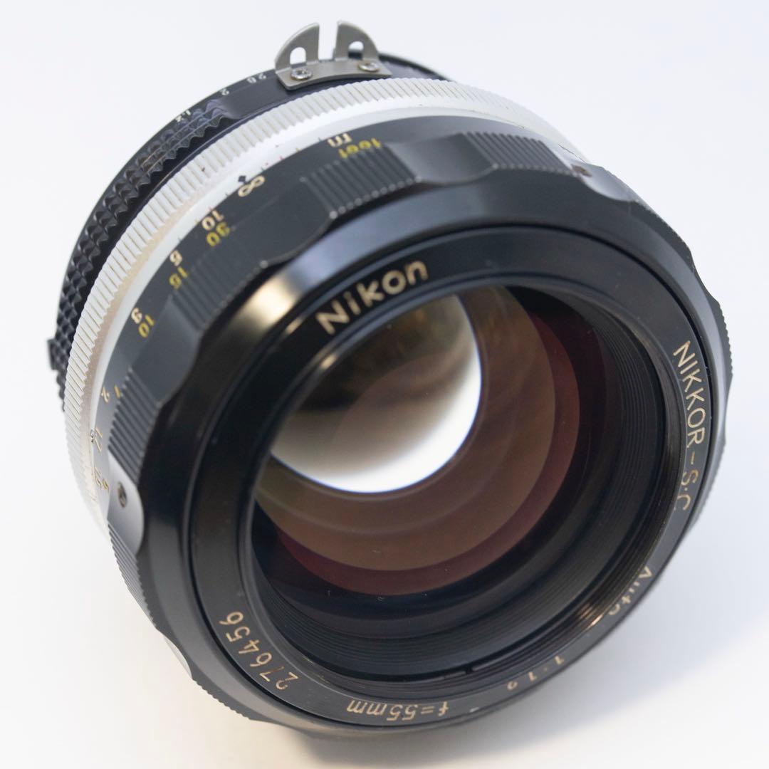 NIKKOR 55mm F1.2 Auto SC 純正Ai改造済み！