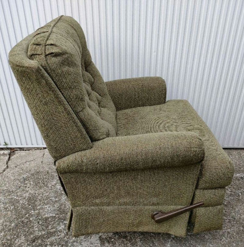 高級家具 LAZBOY レイジーボーイ オリーブグリーン リクライニングチェア