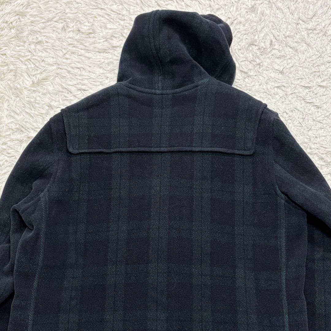 チャップス ラルフローレン ダッフルコート ブラックウォッチ イタリア生地 L