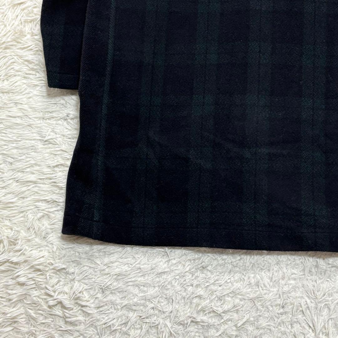 チャップス ラルフローレン ダッフルコート ブラックウォッチ イタリア生地 L