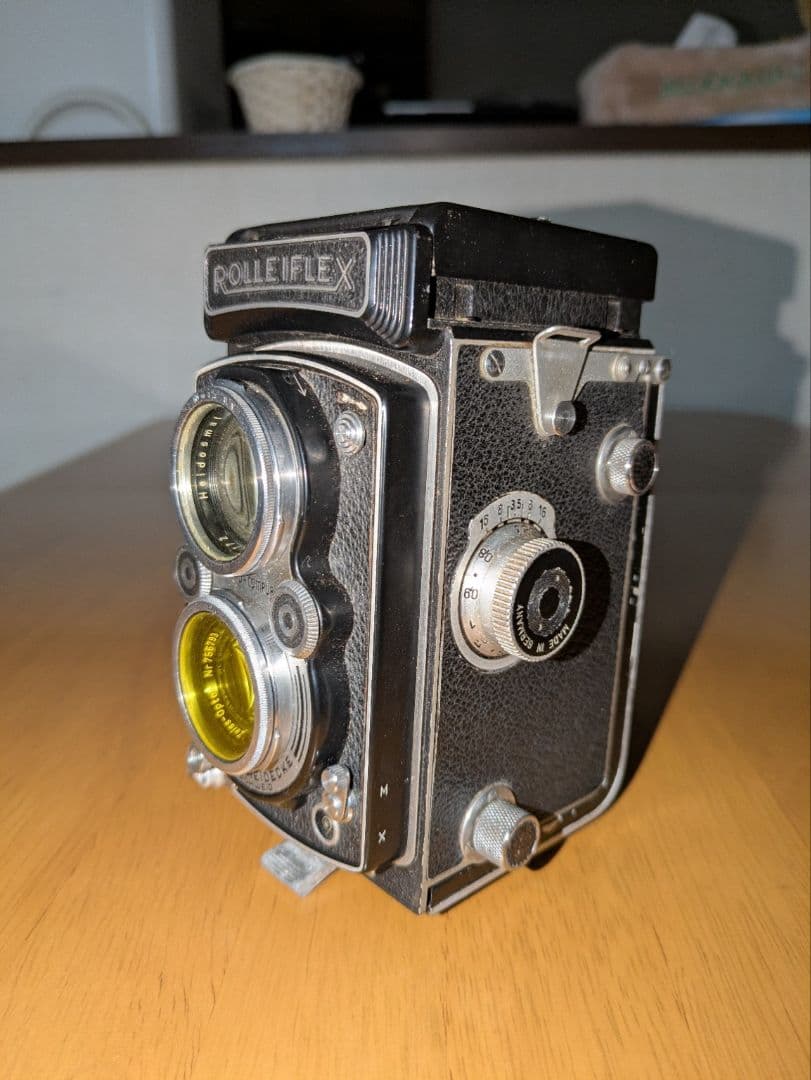 ジャンク　ローライフレックス Tessar 75mm f3.5 二眼レフ 現状品