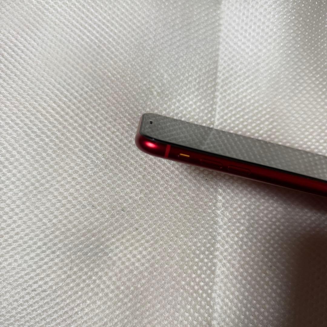 美品 SIMフリー iPhone11 64GB レッド バッテリー容量93%