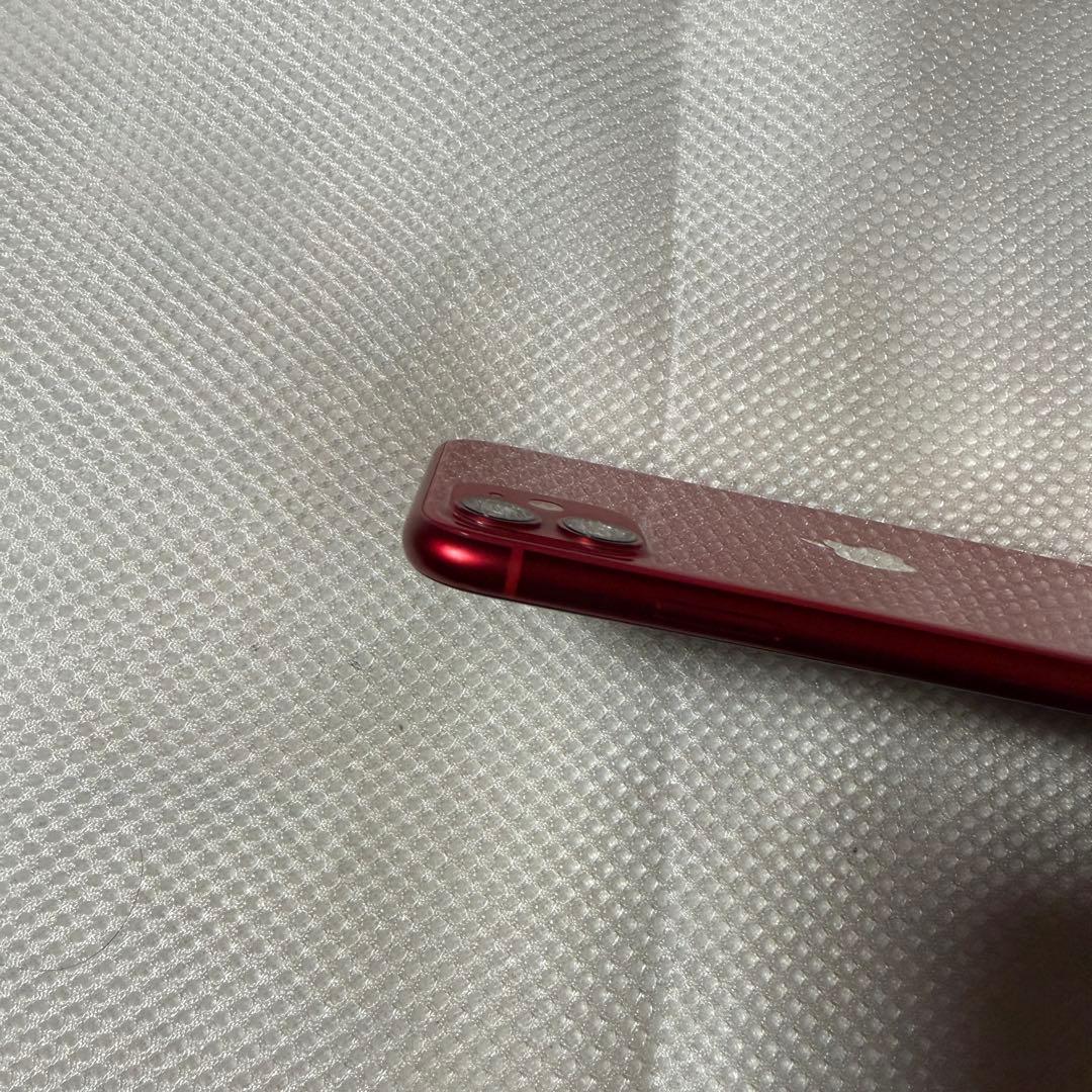 美品 SIMフリー iPhone11 64GB レッド バッテリー容量93%