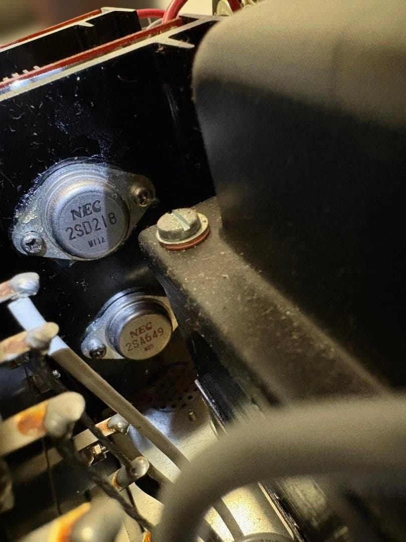 LUXMAN SQ-507X (金田式2SC218,2SA649等使用）