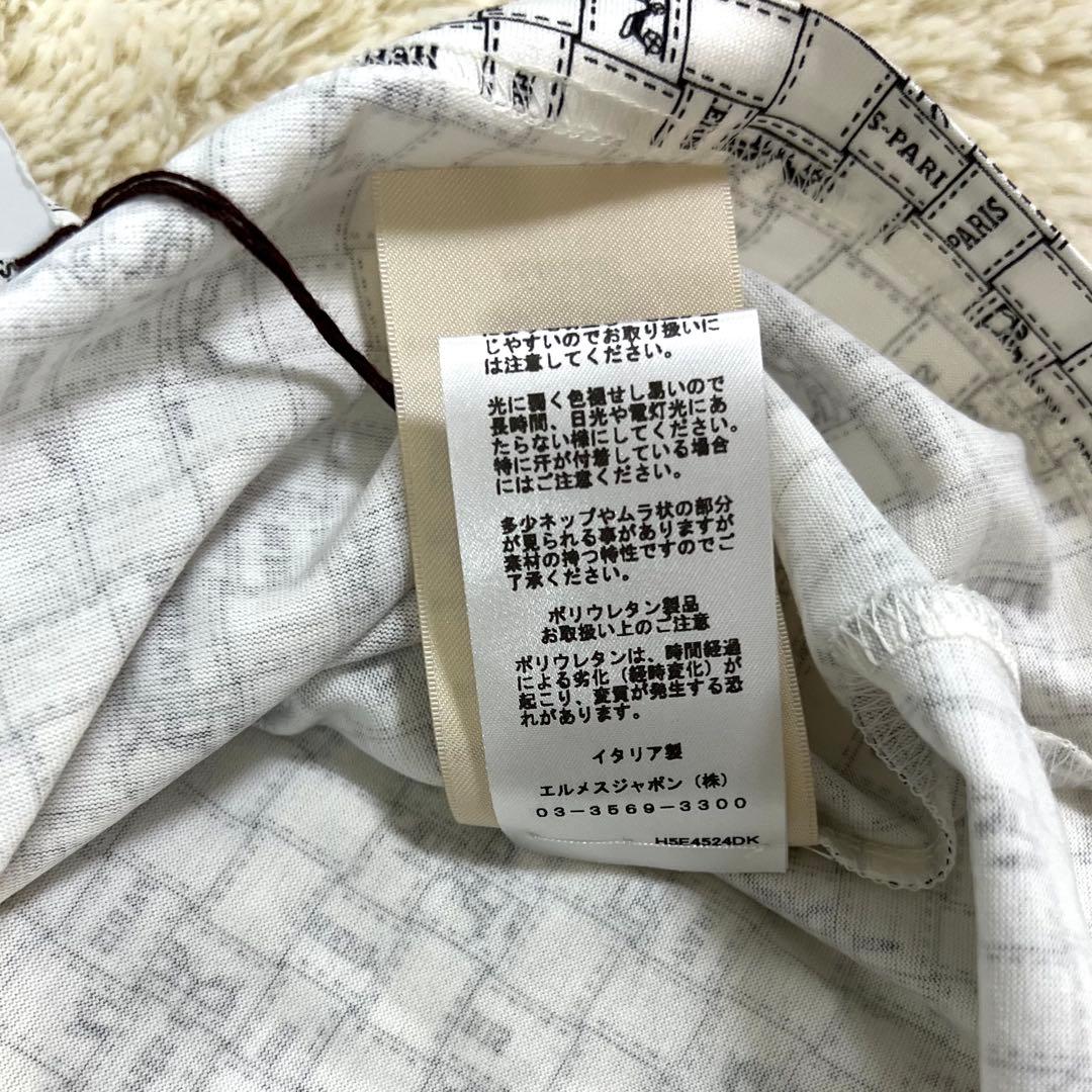 『未使用品』HERMES エルメス ボルデュック・チェック ドレス 34