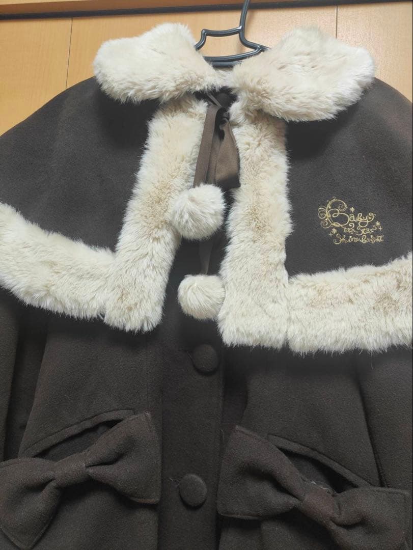 ベイビーザスターズシャインブライト　コート　ブラウン