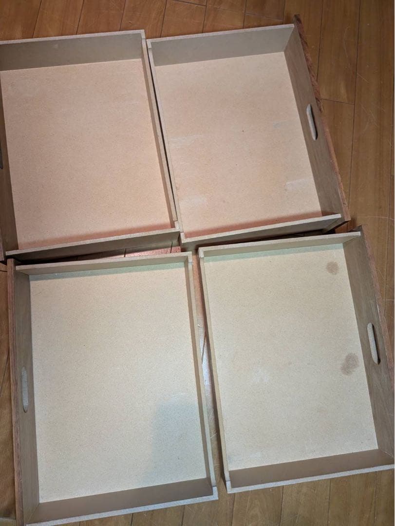 ■送料込■無印 スタッキングチェスト 引出し 収納 棚 ウォールナット 木製