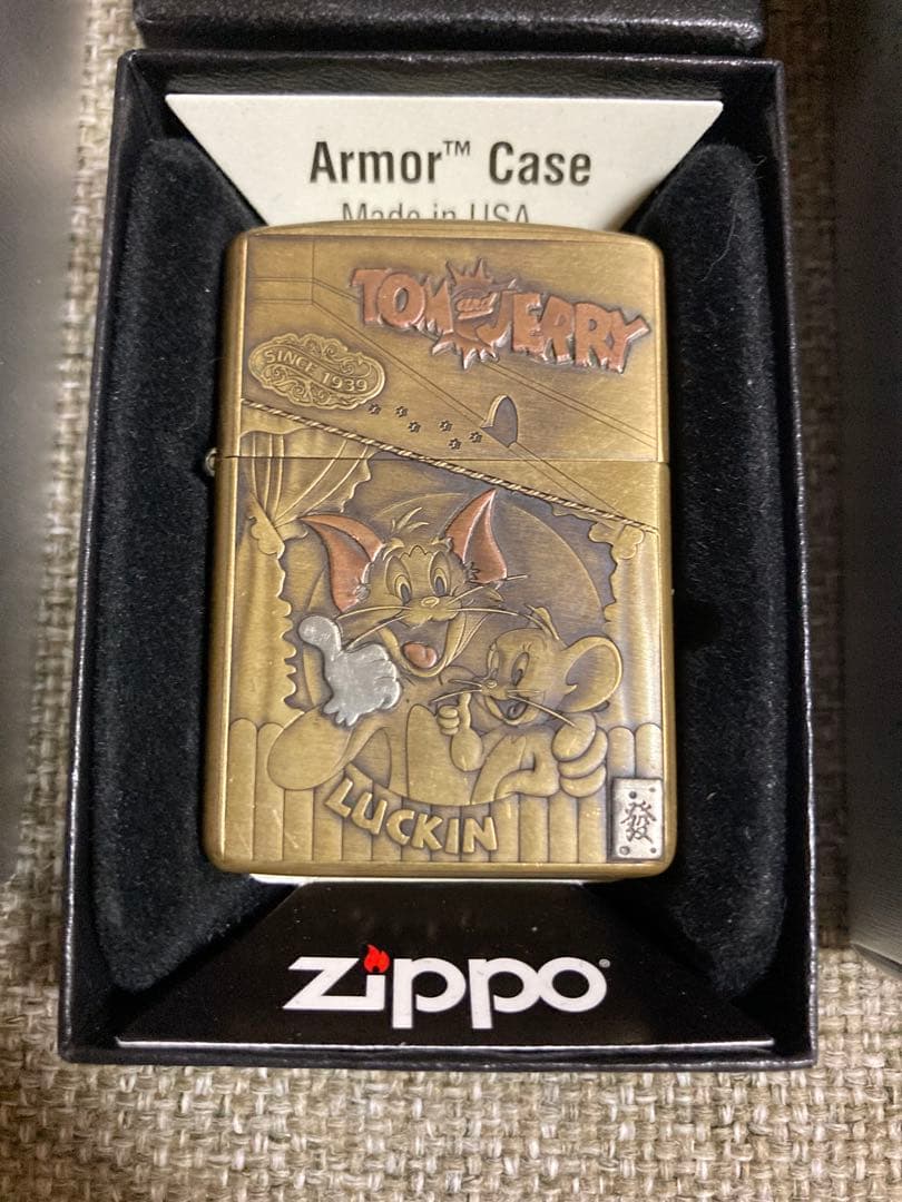 PREMIUM GIFT Armor Zippo 逆打ちプレミアケース付き