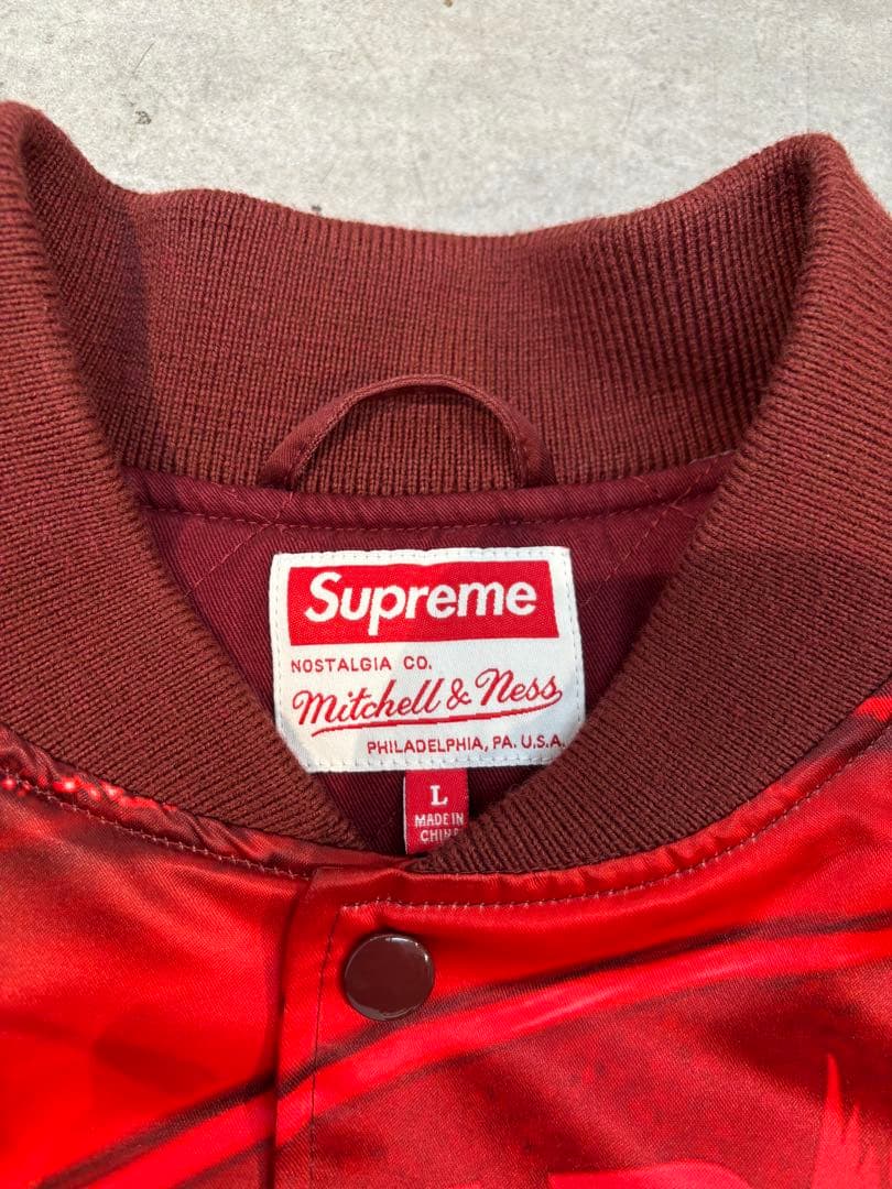 Supreme mitchell&ness スタジアムジャケット　Lサイズ