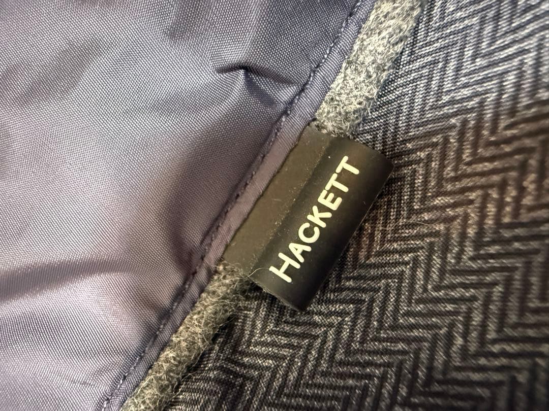 美品　hackett london キルティングジャケット　S ネイビー