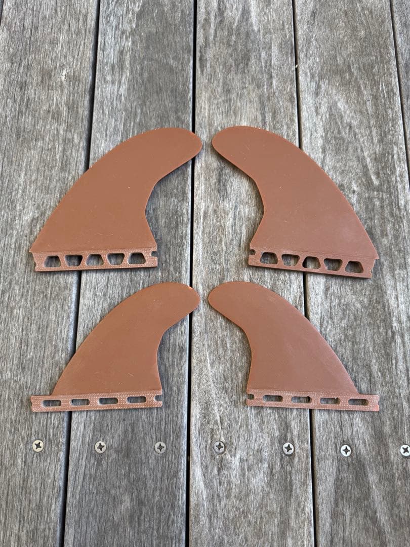 TRUE AMES FIN TAPPY QUAD 4FIN サーフィン フィン