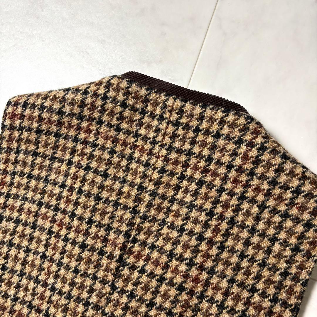 BEAMS PLUS × Harris Tweed ベスト ガンクラブ M