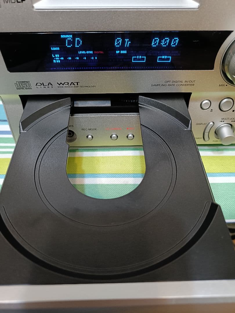 ONKYO FR-X7A CD/MD/FM,AM 整備済　完動品　リモコン付き