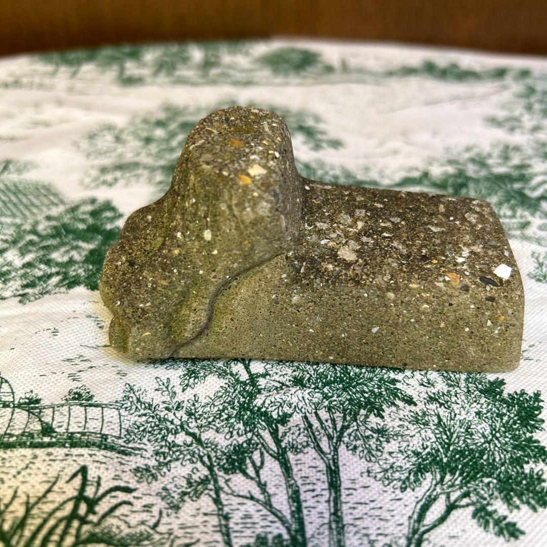 稀少廃盤　ワンダーデコール　ストーンポットフィート ライオン３個セット