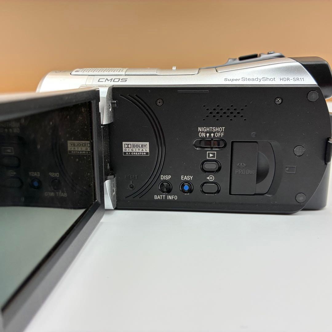 【美品】SONY ハンディカム HDR-SR11 フルHD 動作品 ソニー