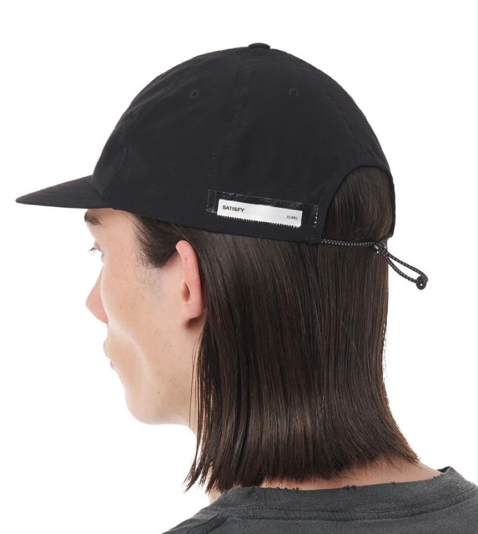 【新品】SATISFY Running Cult Member Cap 黒