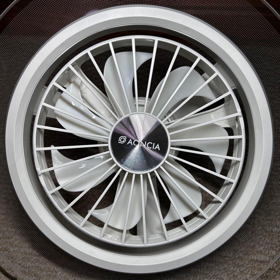 美品 シーリングファンライト AONCIA AC-CFL1008-A 付属品完備