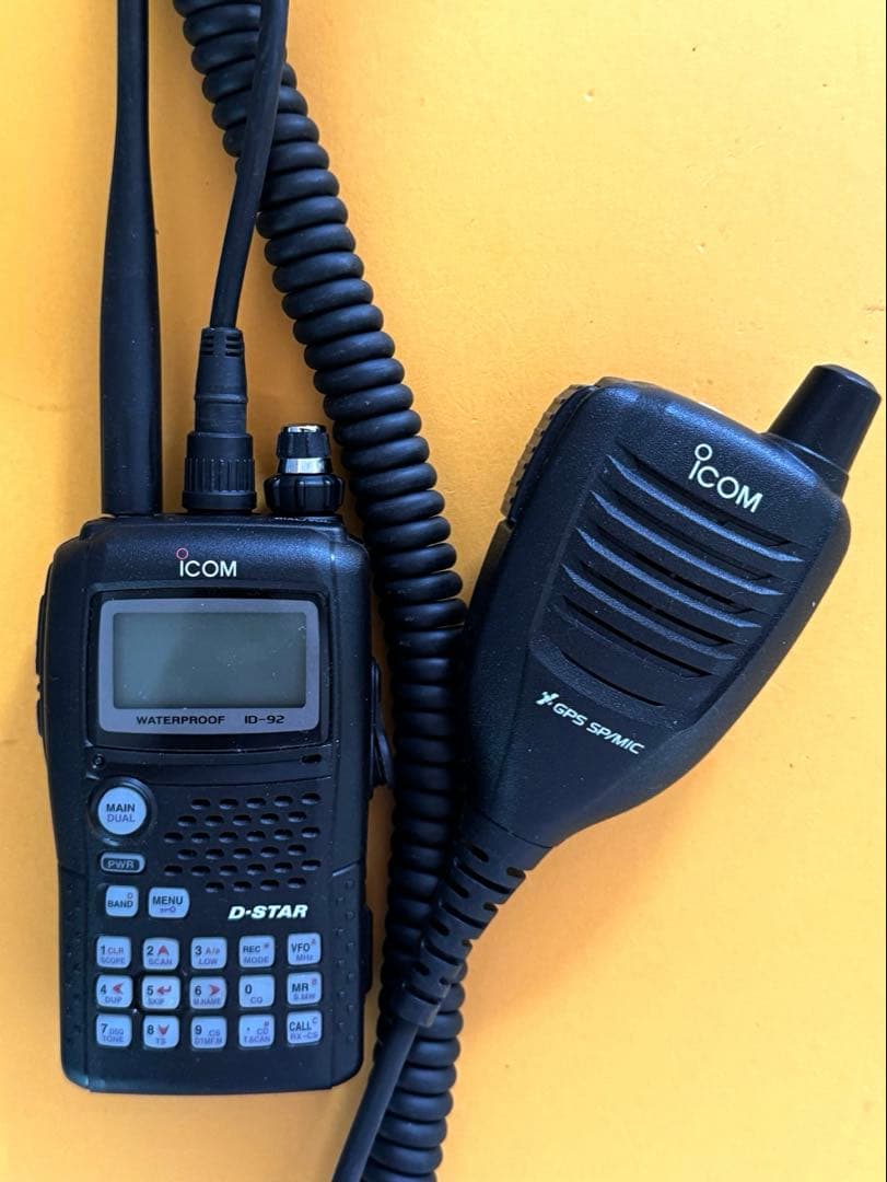 icom ID92＋GPS SP/MIC