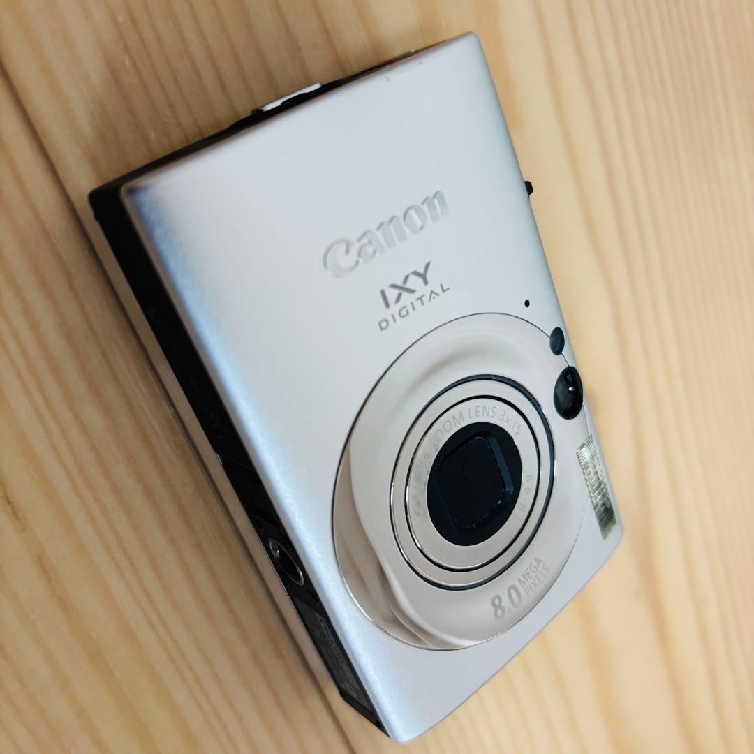 【美品】 Canon ixy20is シルバー　コンパクトデジタルカメラ