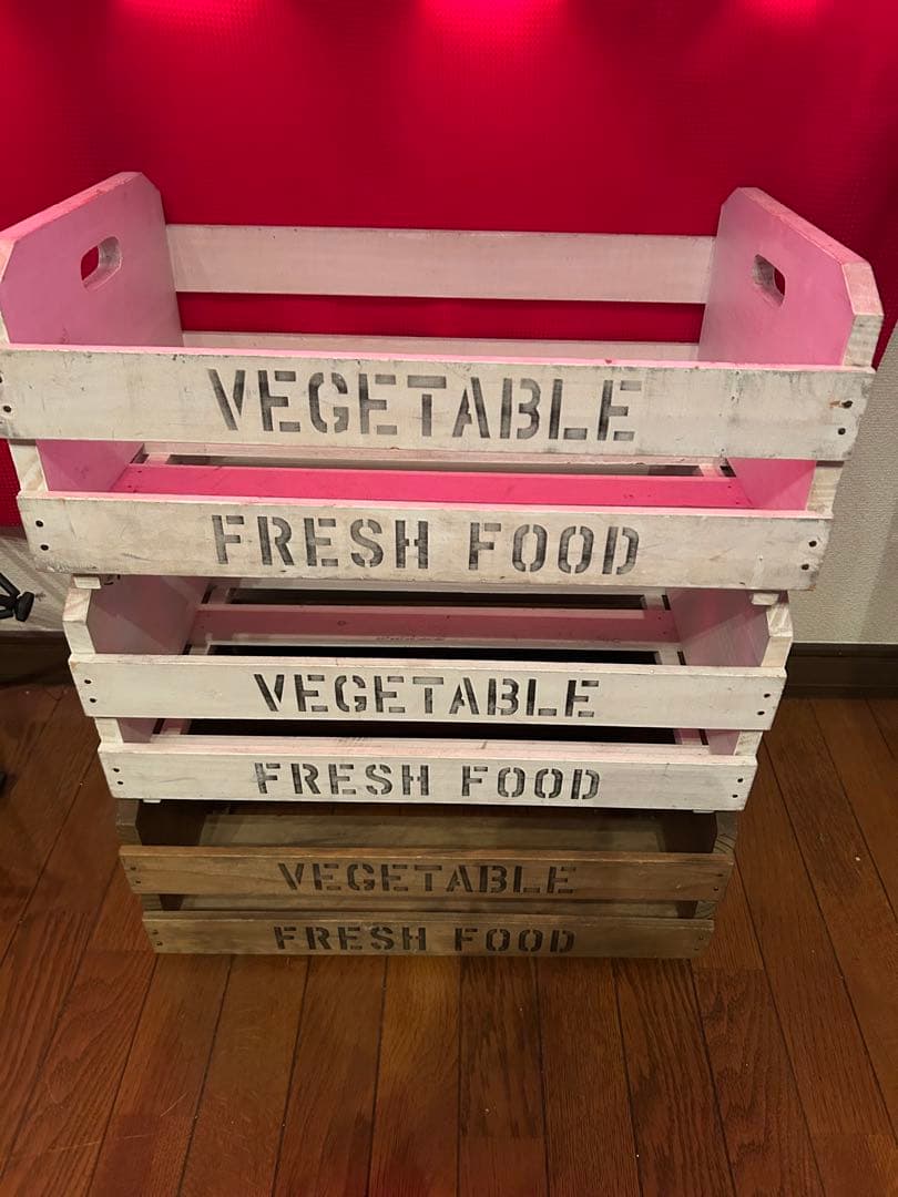 ウッドボックス 3個