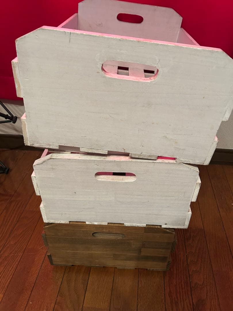 ウッドボックス 3個