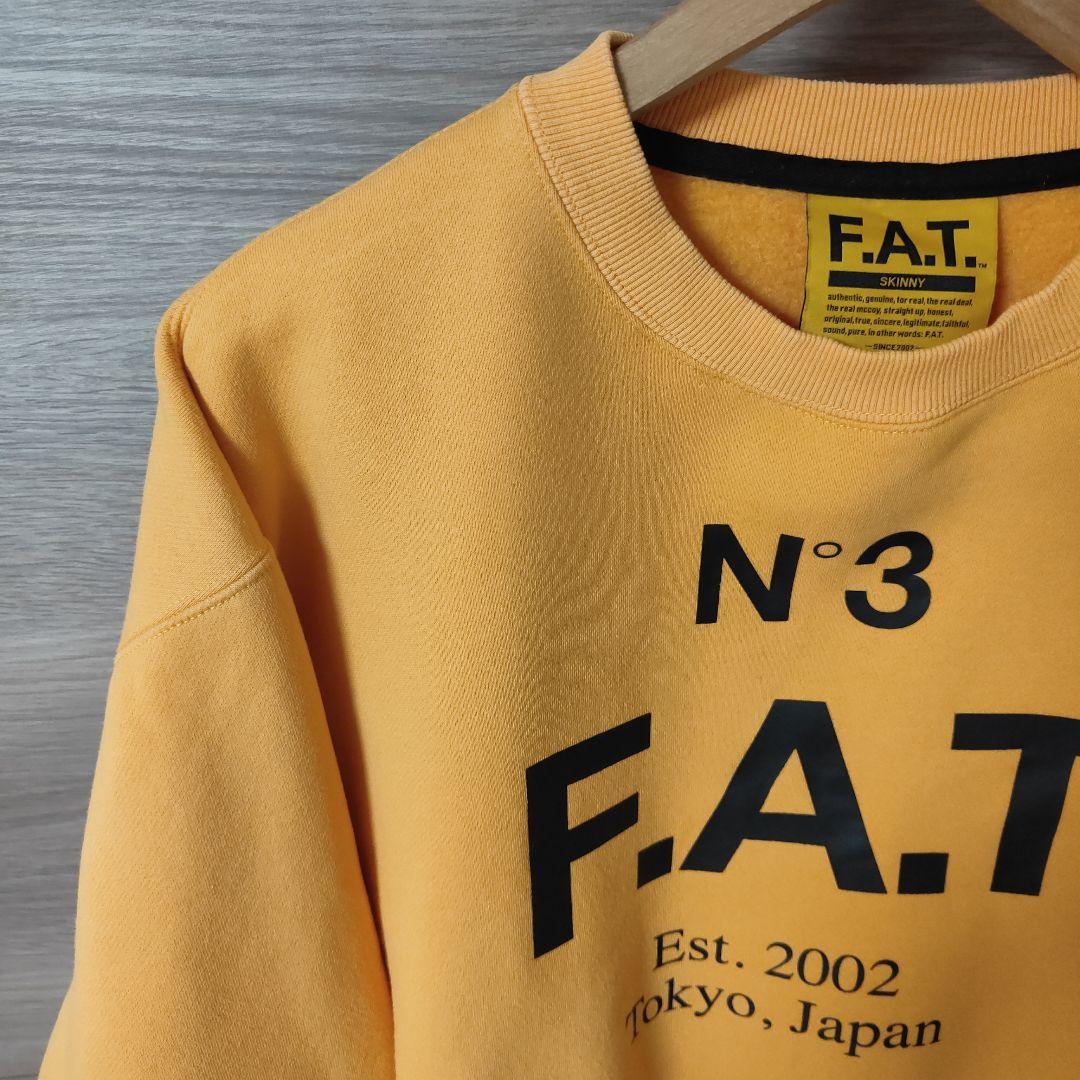 極美品FATヘビーウェイト オーバーサイズスウェットNO.3 SKINNY(L)