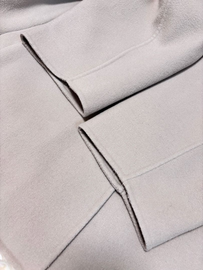 美品SLOBE IENA HAMILTON ダブルフェイスウールショートコート