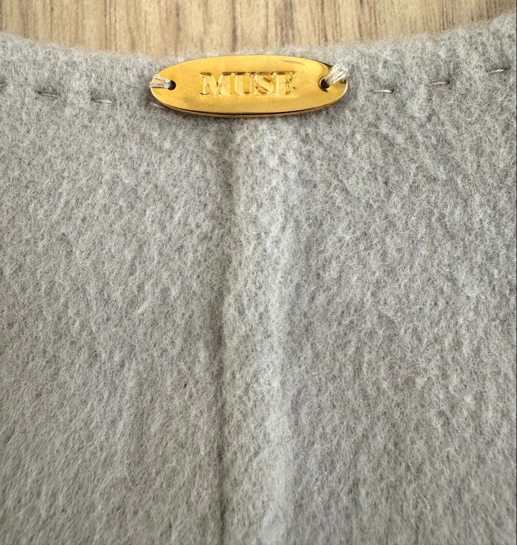 Deuxieme Classeリバーノーカラーコート