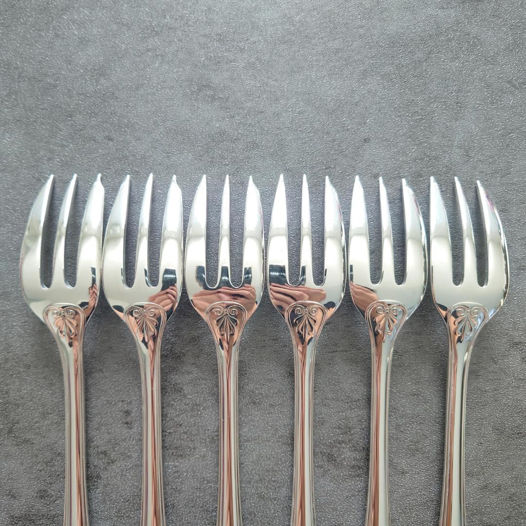 美品 クリストフル マルメゾン ケーキフォークコーヒースプーン 12点