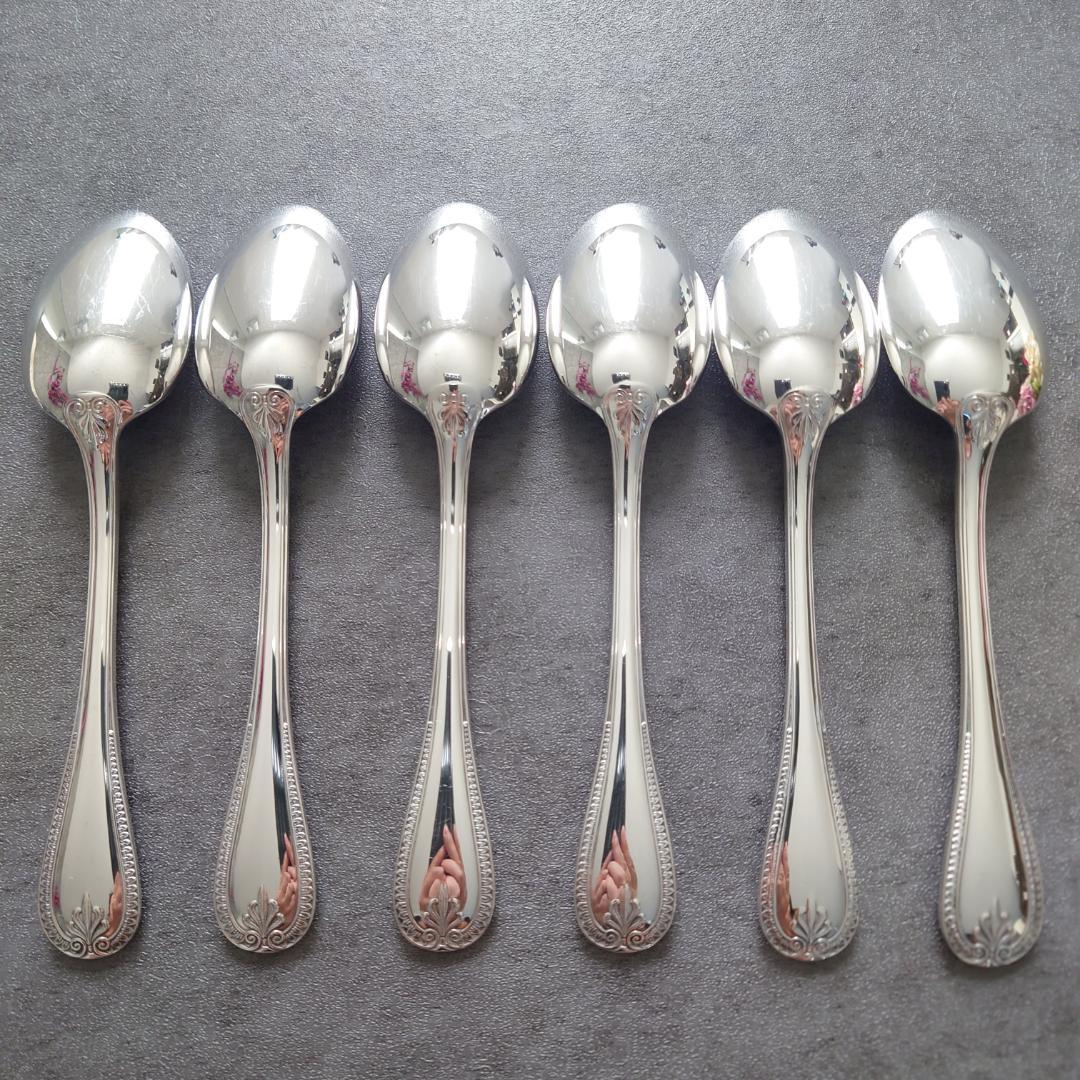 美品 クリストフル マルメゾン ケーキフォークコーヒースプーン 12点