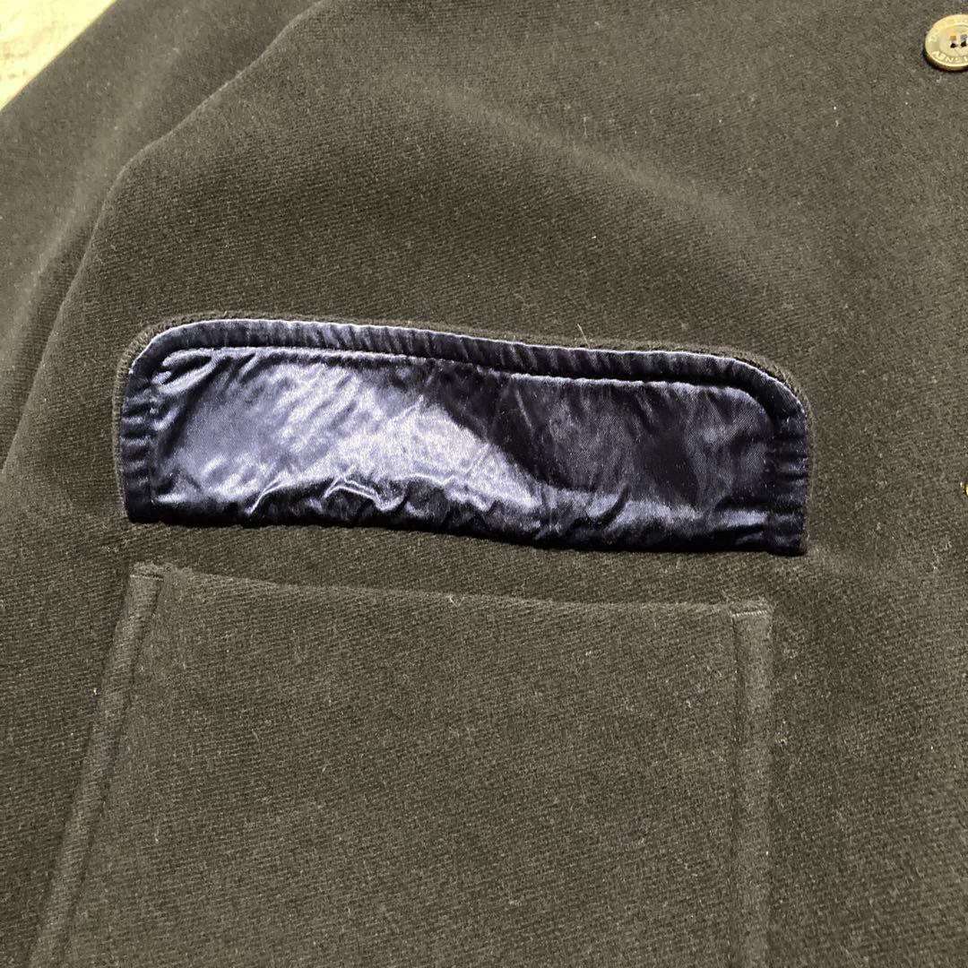 希少 Donaldson 90's DISNEY 刺繍入りウールカシミヤコート