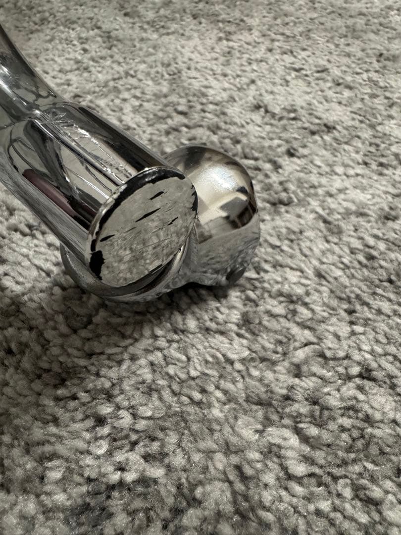 ミッドセンチュリー　テーブル　ガラス 3段サイドテーブル　モダン 机　可変式