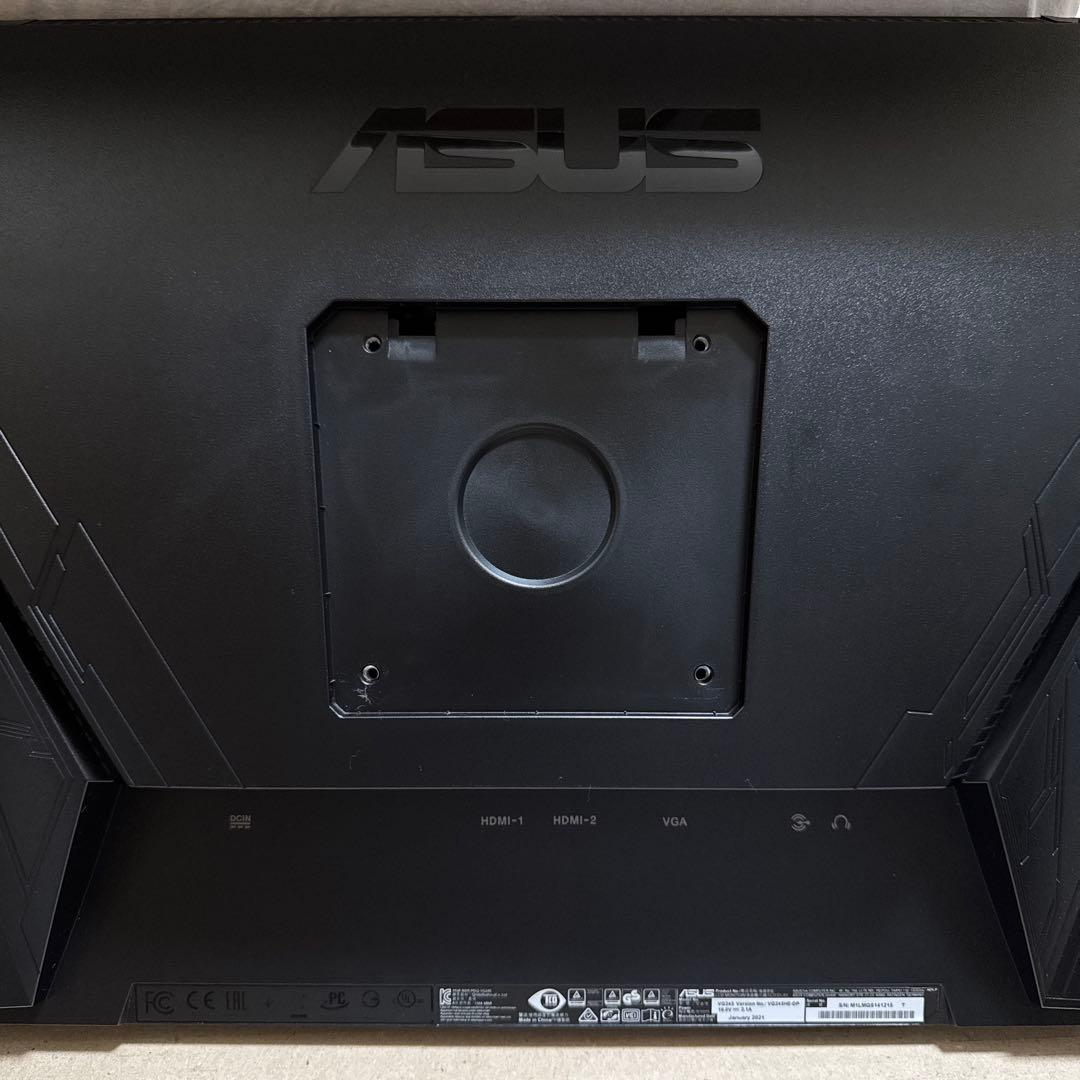 ASUS VG245 24型　フルHDゲーミングディスプレイ　2021年製造