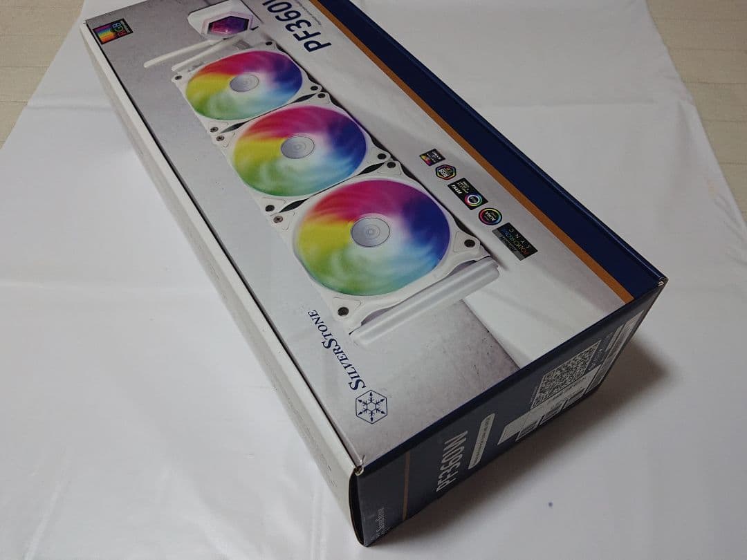 SST-PF360W-ARGB-V2 簡易水冷クーラー 送料無料 新品 白色