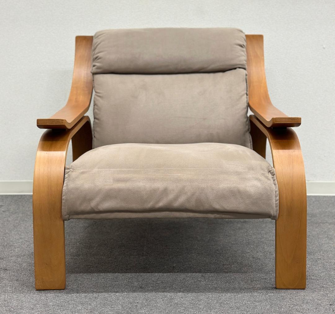 ■arflex■WOODLINE　ラウンジチェア　ソファ　モダン　マルコザヌーゾ